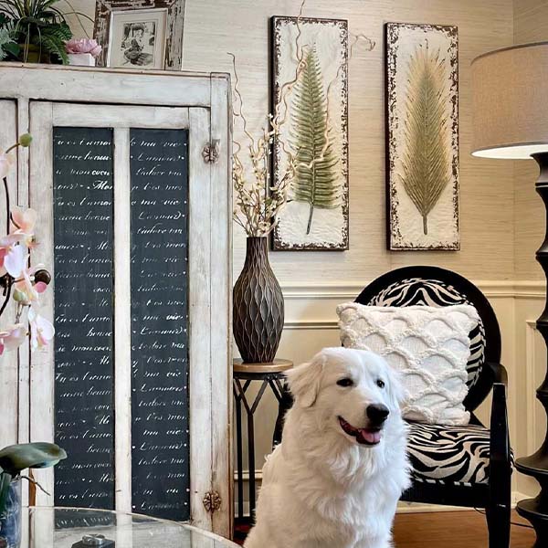 Distressed Metal Leaf Wall Art, Set of 2