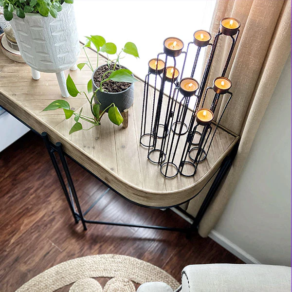 Rounded Edge Console Table