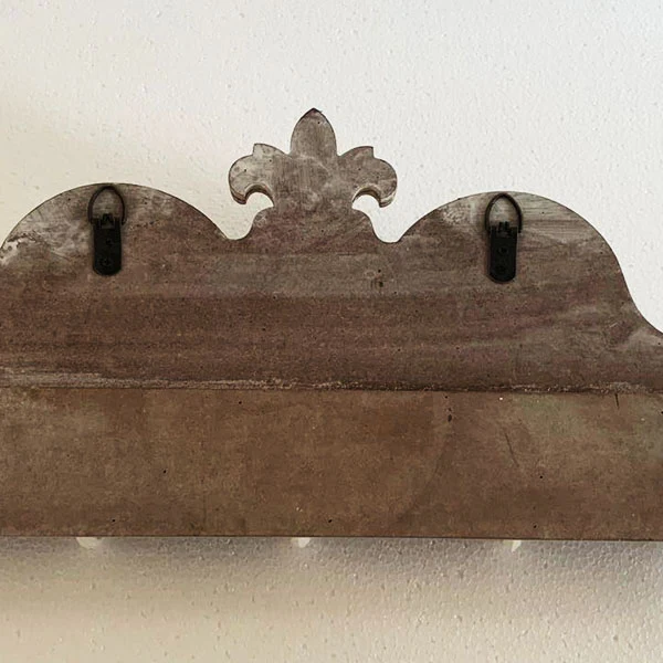 French Farmhouse Scalloped Wooden Wall Hook