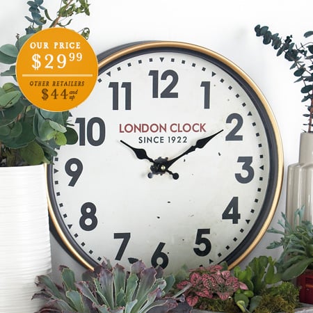 London Wall Clock