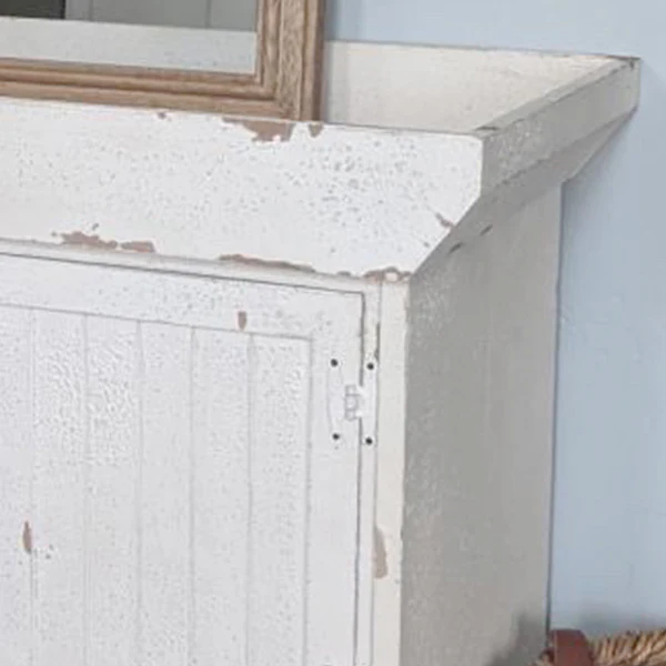 Chippy Wooden Entertainment Storage Table