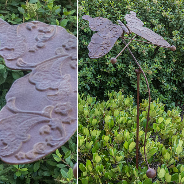 Metal Butterfly Garden Stake