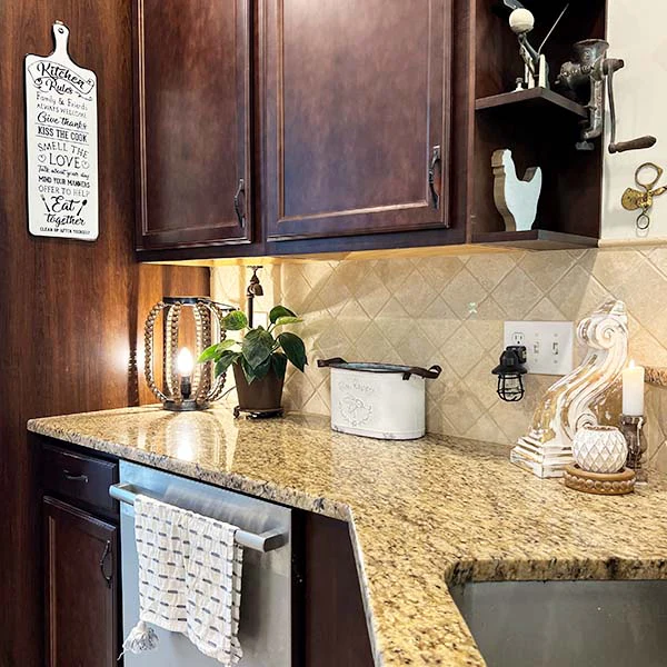 24 Inch Enamel Paddleboard Kitchen Rules Sign