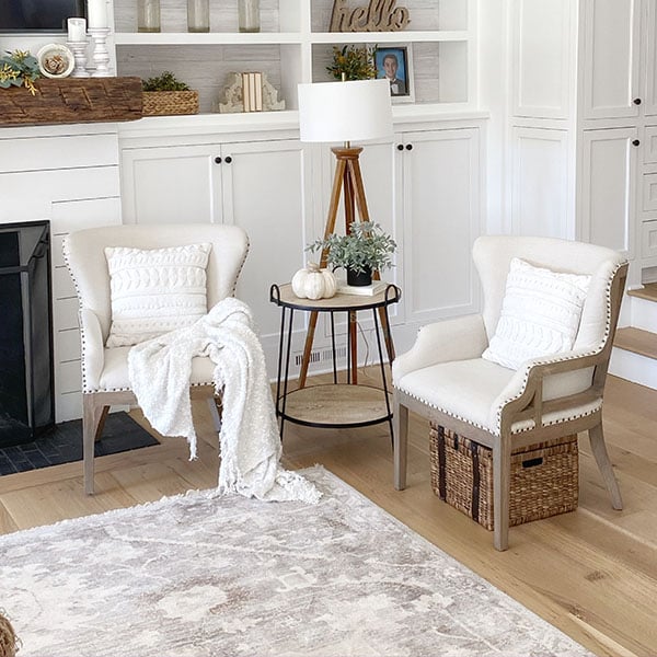 Two-Tier Round Accent Table