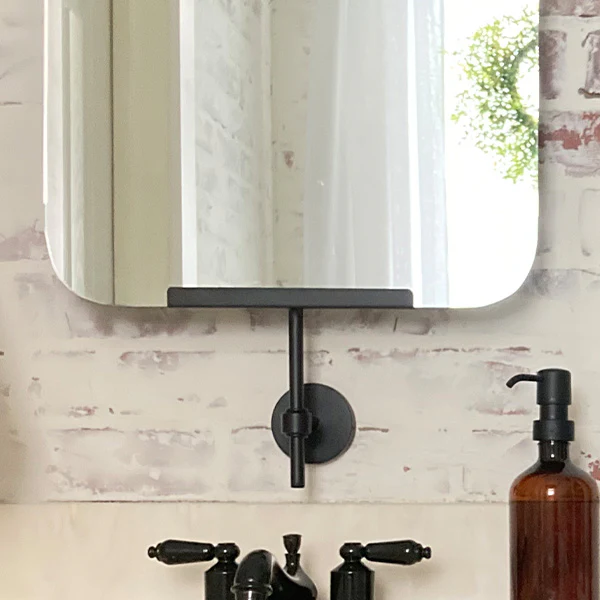Rotating Wall Mirror | Refined Farmhouse