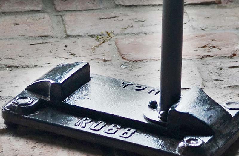 Industrial Pipe Accent Table