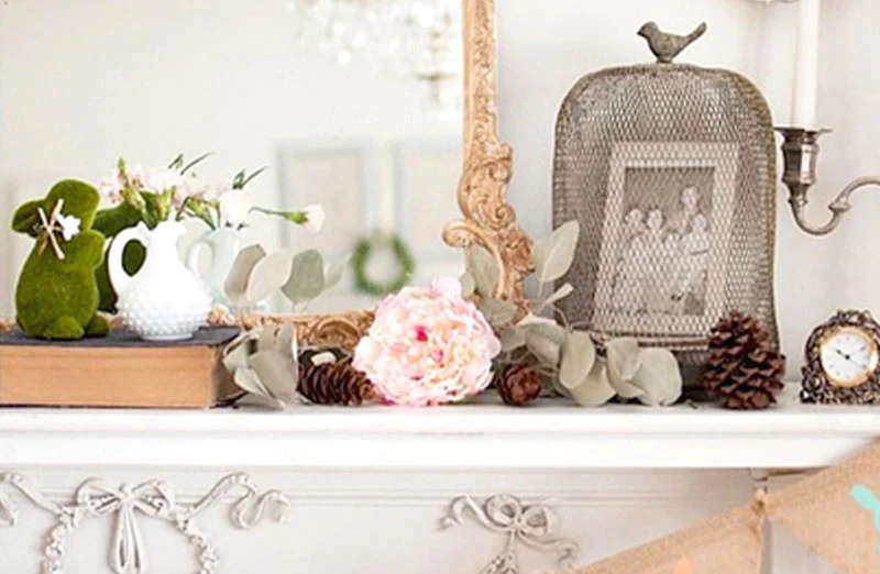 Metal Bird Cloche  Set Of 2