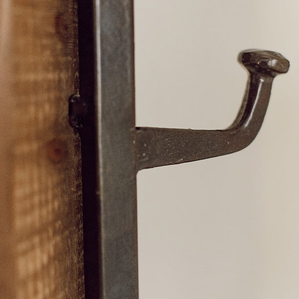 Rustic Industrial Vertical Wall Hook