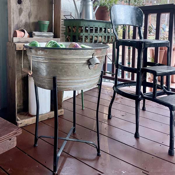 Removable Beverage Cooler on Stand with Bottle Opener