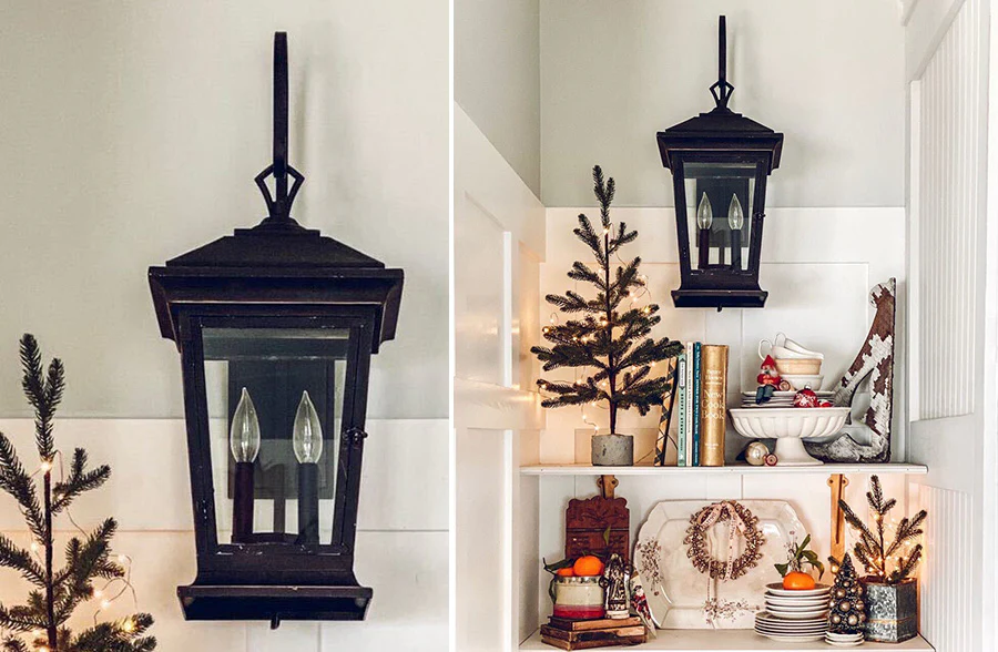 Oil-Rubbed Bronze Outdoor Wall Lamp