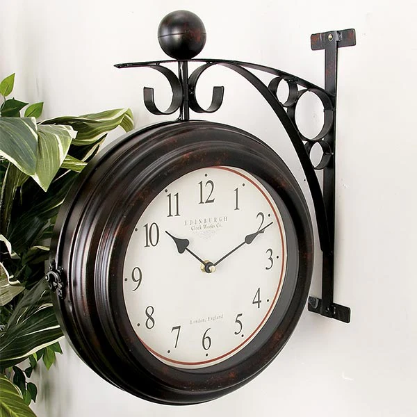 Hanging Train Station Clock