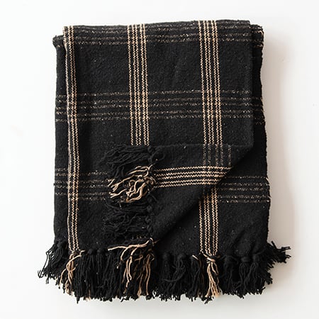 Cozy Cotton Throw Blanket