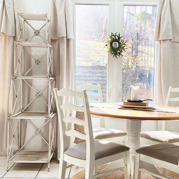 Custom Stackable Cross-Frame Shelves