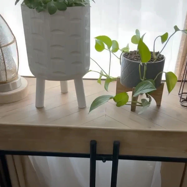 Rounded Edge Console Table