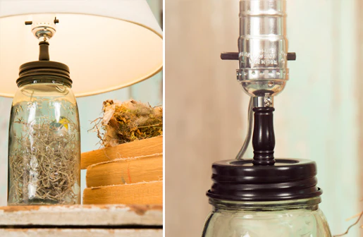Mason Jar Lamp Adapter | Farmhouse Living