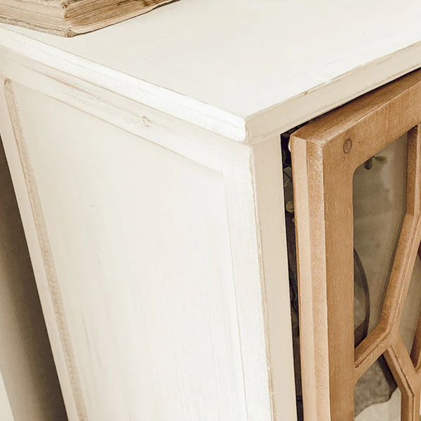 Wooden Storage Column Cabinet