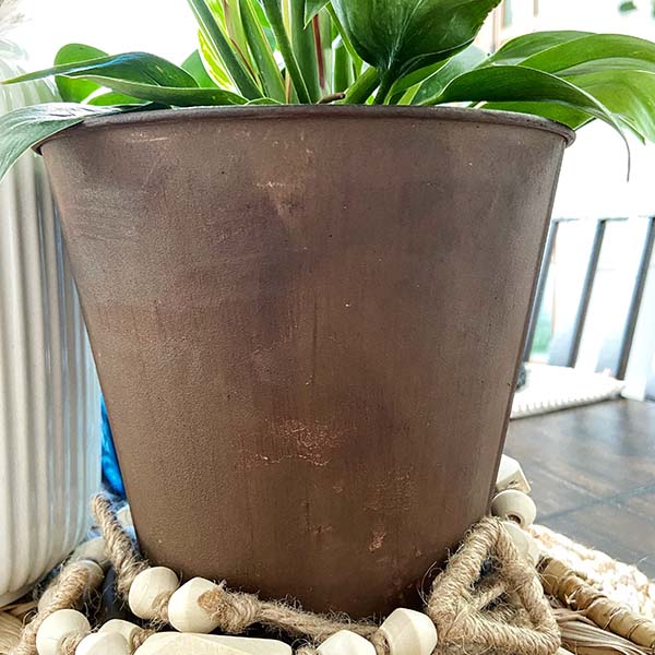 Decorative Water Spout and Pail Planter