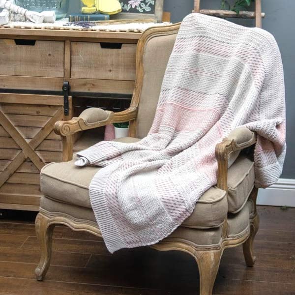 Copper Knit Throw Blanket