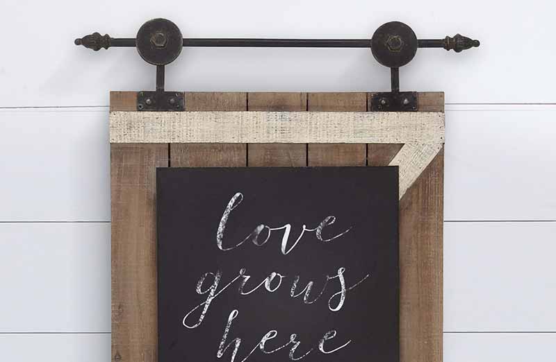 Barn Door Wall Chalkboard
