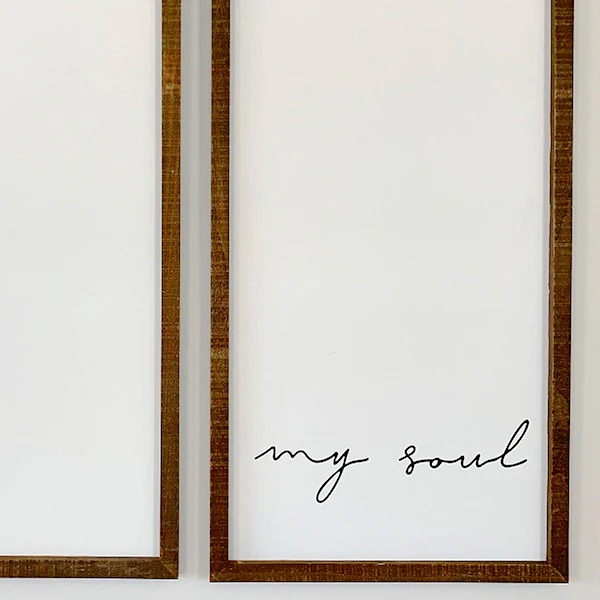 Be Still My Soul Sign Set