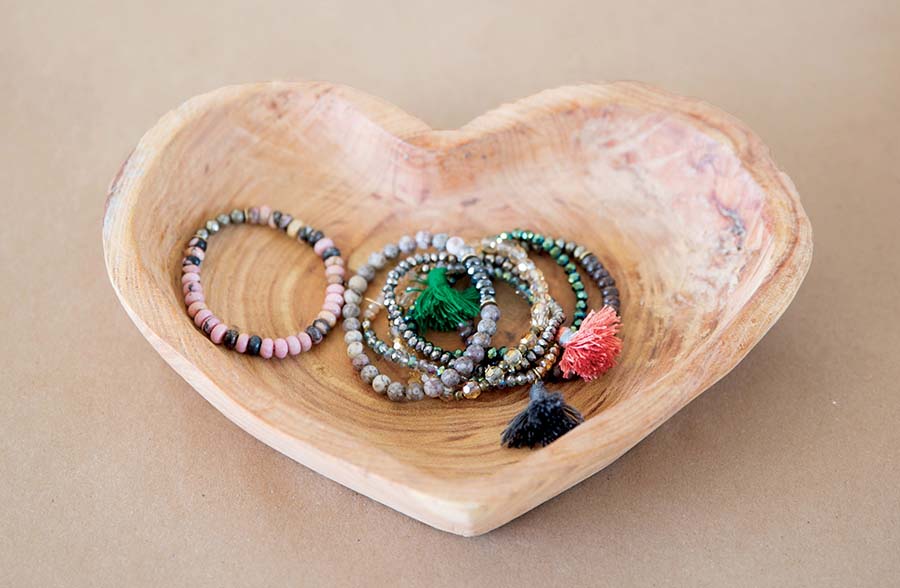 Heart Shaped Dough Bowl, Set of 2