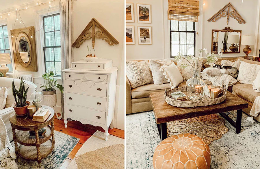 Decorative Wooden Wall Hanging Gable