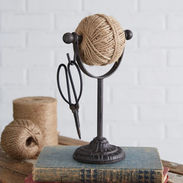 Freestanding Twine Holder with Scissors