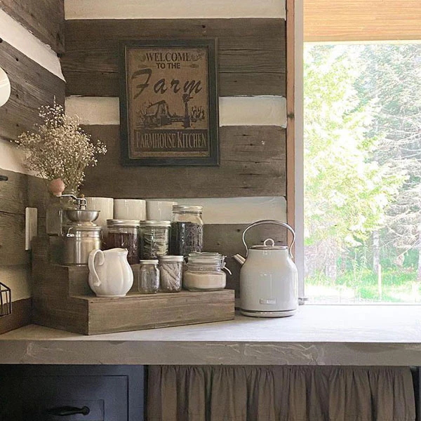 Stair Step Riser Storage Cubby