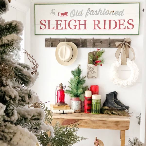 Old Fashioned Sleigh Rides Sign