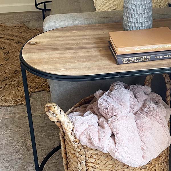 Distressed Modern Farmhouse Nesting Tables, Set of 3