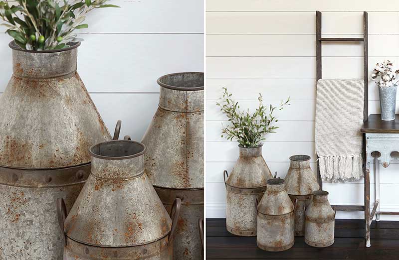 *HUUUGE* Galvanize Jugs Set of 4