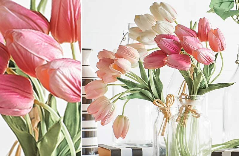 Lifelike Tulip Bundle Set of 3