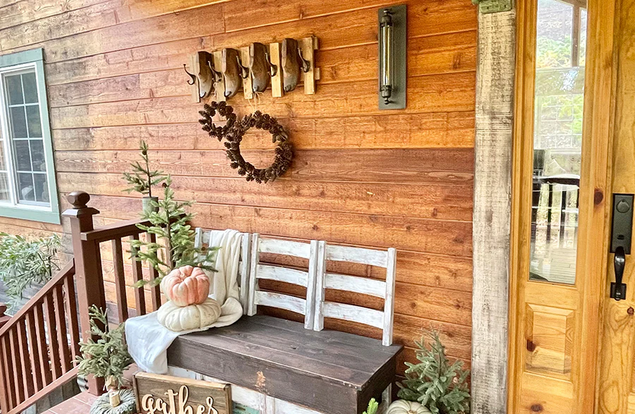 Layered Pinecone Wreaths, Set of 2