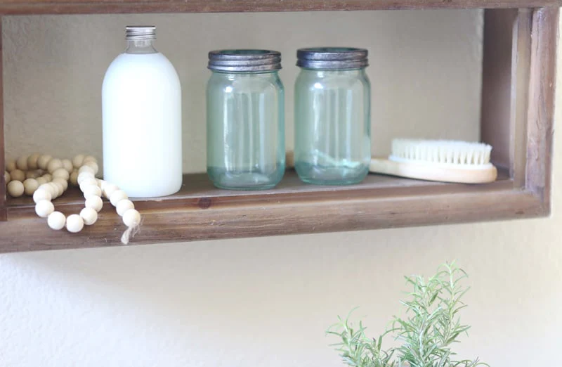 Rustic Wood Shelf