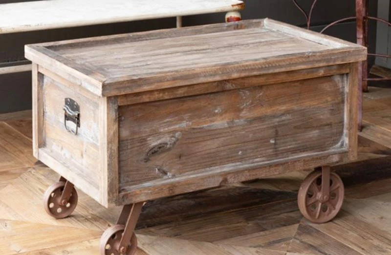 Wooden Warehouse Crate Coffee Table