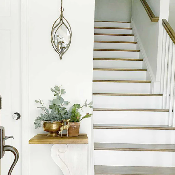 Wall Mounted Iron Votive with Mirror