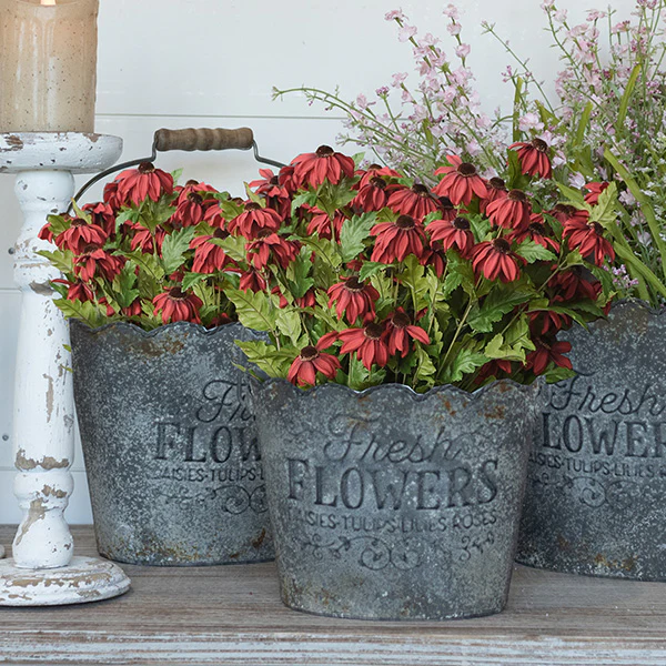 Life-Like Grand Black Eyed Susan Stems, Set of 12