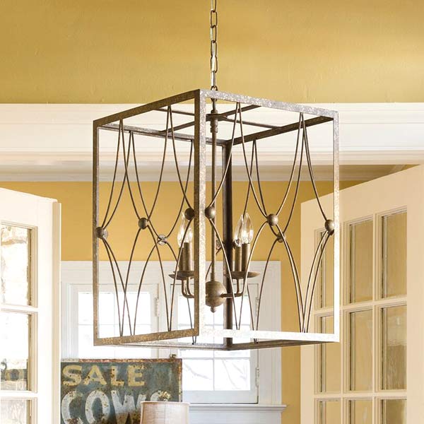 Farmhouse Foyer Pendant Light