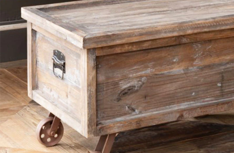 Wooden Warehouse Crate Coffee Table