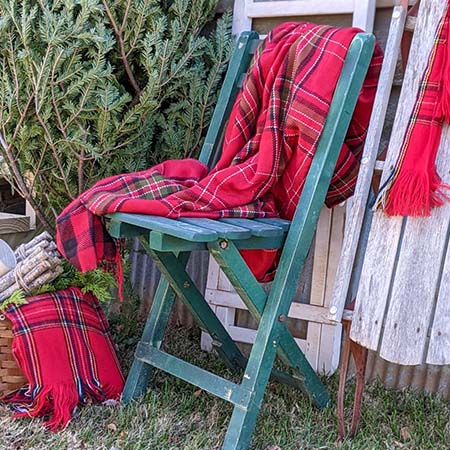 FOUND 1920s Antique Wooden Folding Chairs