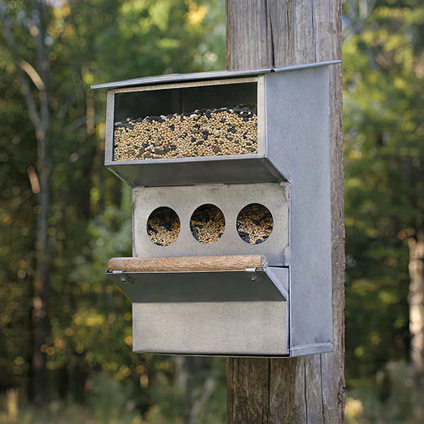 Rustic Bird Feeder