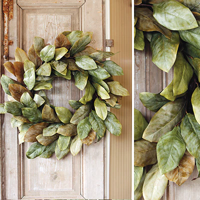 Magnolia Leaf Wreath