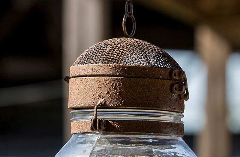 Hanging Lightening Bug Jar
