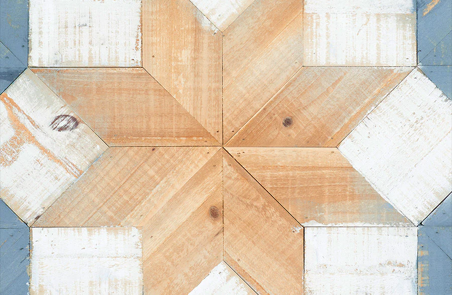 Wooden Tribal Inspired Wall Art