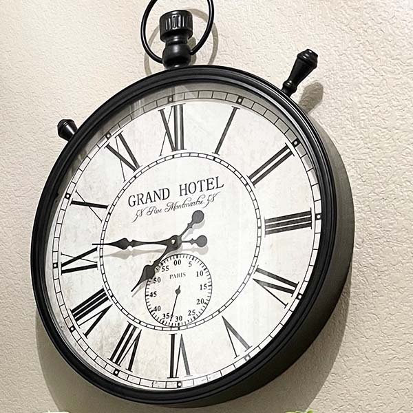 Grand Hotel Wall Clock