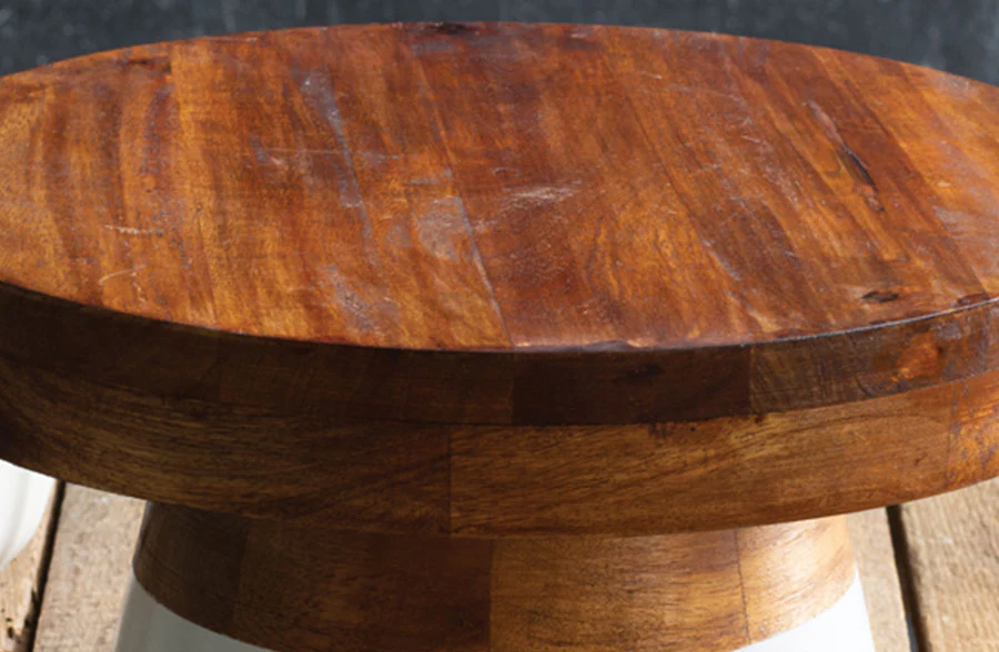 Dip-Dyed Wooden Riser