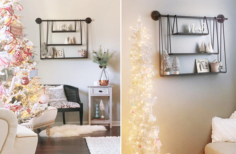 Utilitarian Three-Tiered Open Shelving Unit