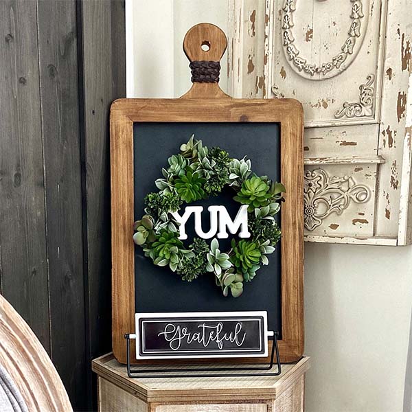 MASSIVE Standing Paddle Handle Chalkboard