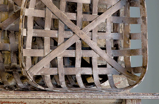 *HUUUGE* Tobacco Basket  Set of 2