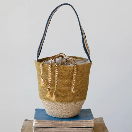 Seagrass & Cotton Handbag